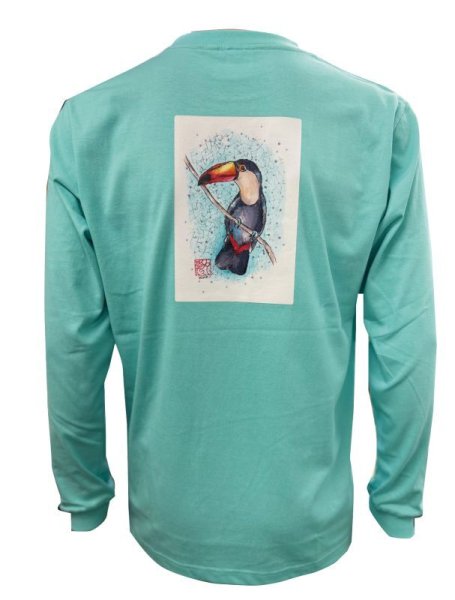 画像1: ロングスリーブTシャツkino art (1)