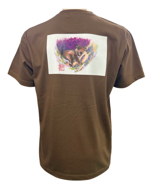 画像1: コットンHQ Tシャツkino art (1)
