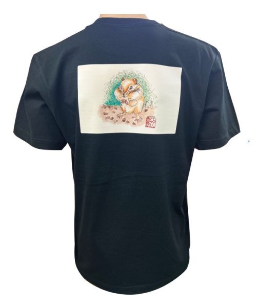 画像1: コットンHQ Tシャツkino art (1)