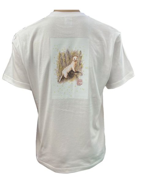 画像1: コットンHQ Tシャツkino art (1)