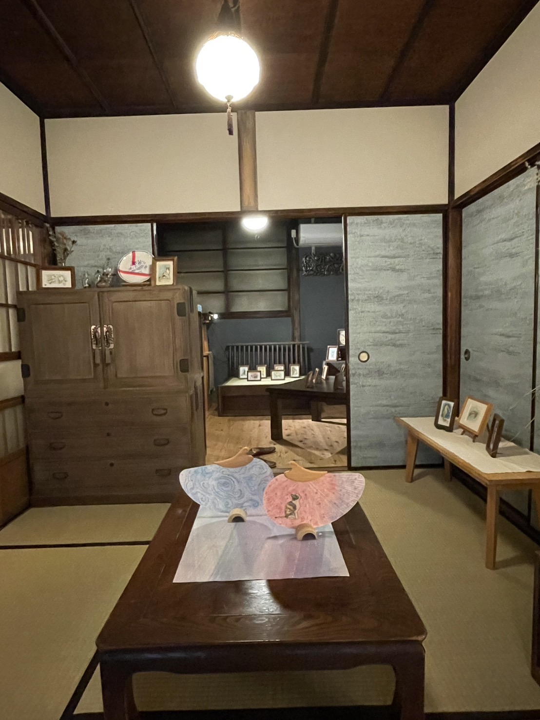 作品展 飾り付け