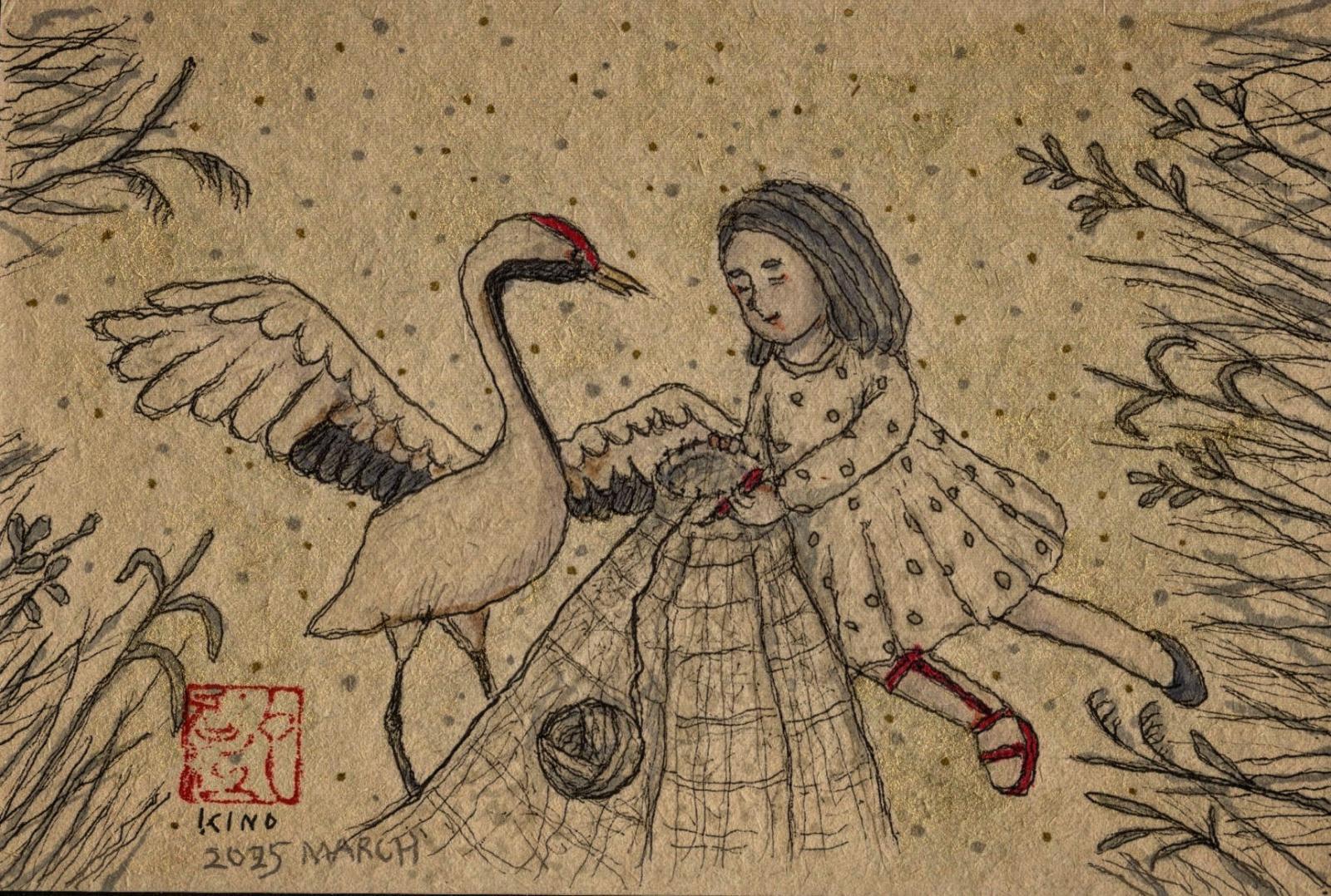  「装具と、利き手じゃない方の手で絵を描く私」 ⑤